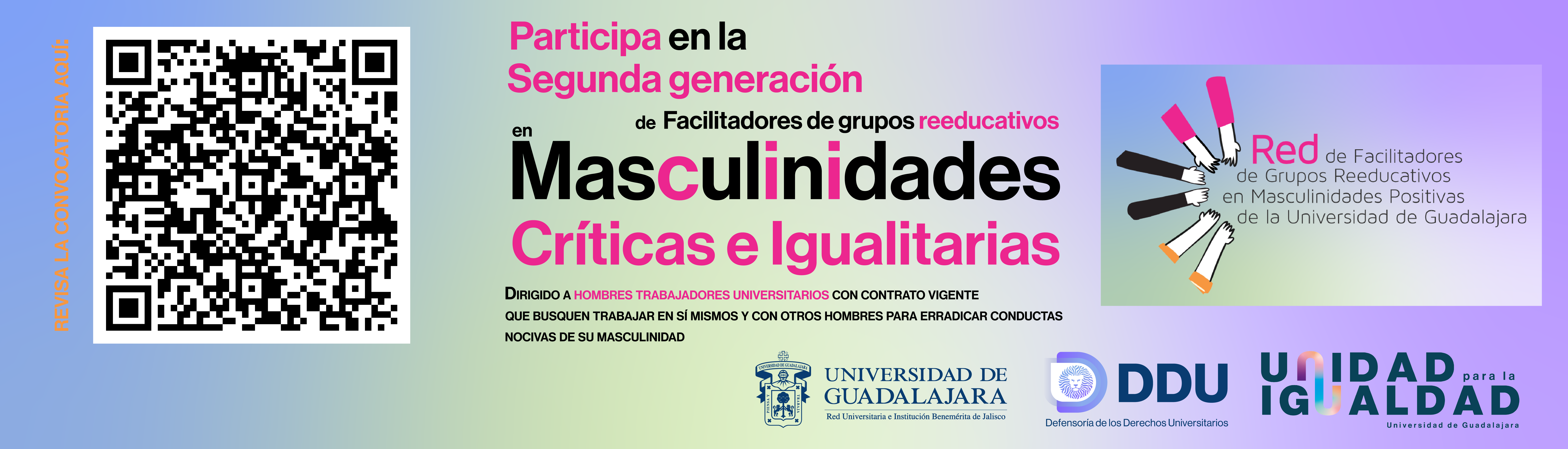2da convocatoria Masculinidades 2026